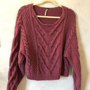 Oversized Free People Knitted Sweater